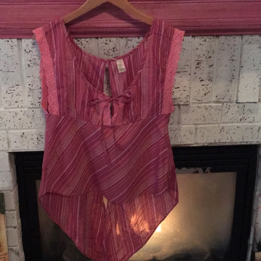 Pink top